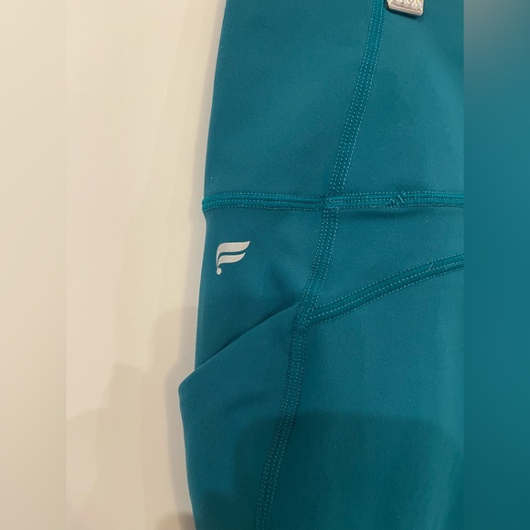 Fabletics Oasis PureLuxe High-Waisted Legging, Grotto, Size XL - Picture 6 of 7